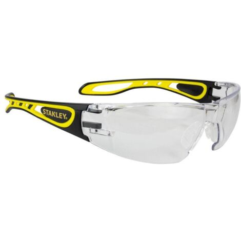 STANLEY Clear Wrap Around Safety Glasses - Full Protection