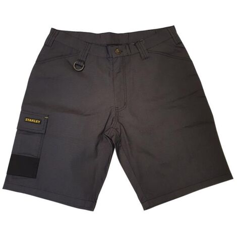 Stanley Clothing STW40027-004 Tucson Cargo Shorts Grey Rip-Stop Waist 34in STCTUSCON34