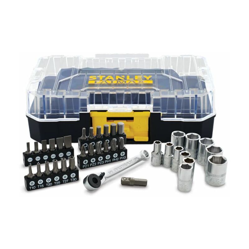 Stanley - Coffret stakbox s 1/4'' jeu de 37 pièces FMMT19101-0