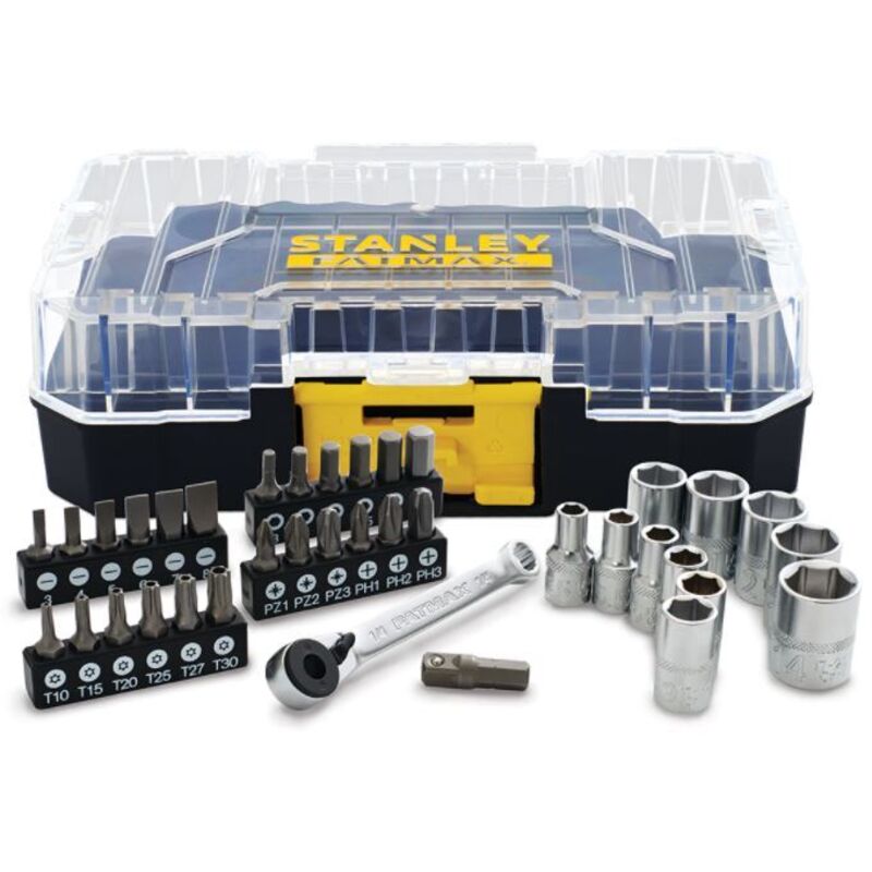 Stanley - Coffret stakbox s 1/4'' jeu de 37 pièces FMMT19101-0