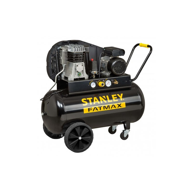 Stanley - Compresseur lubrifié à courroie 100L 3HP 2,2kW 10 bar
