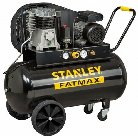 Stanley - Compresseur lubrifié à courroie 100L 3HP 2,2kW 10 bar