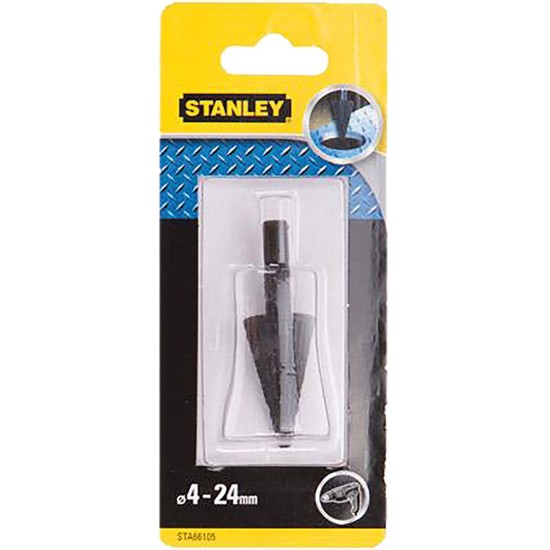 Stanley - Fresadora rotativa cónica mm 4 - 24 - art. Sta66105-Qz