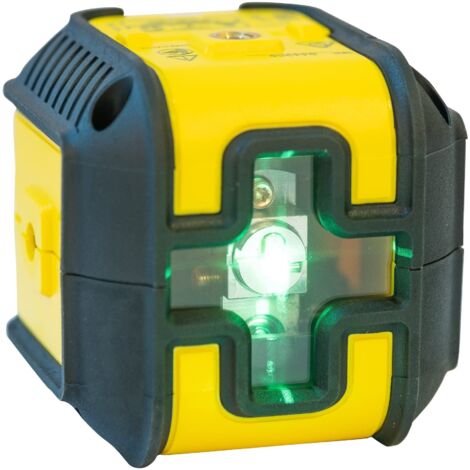 Stanley Cubix Green Beam Cross Line Laser Level STHT77499-1 INT177499