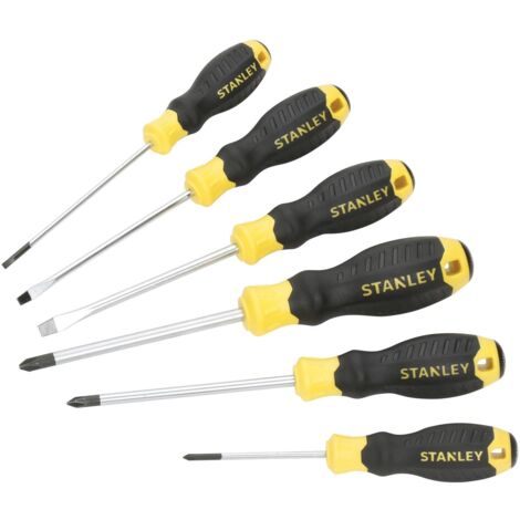 Stanley® Cushion Grip™ 6-Piece Screwdriver Set (Model STA062151)