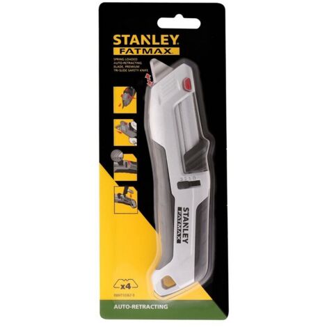STANLEY Cutter de sécurité Tri-slide auto-rétractable FatMax - FMHT10367-0