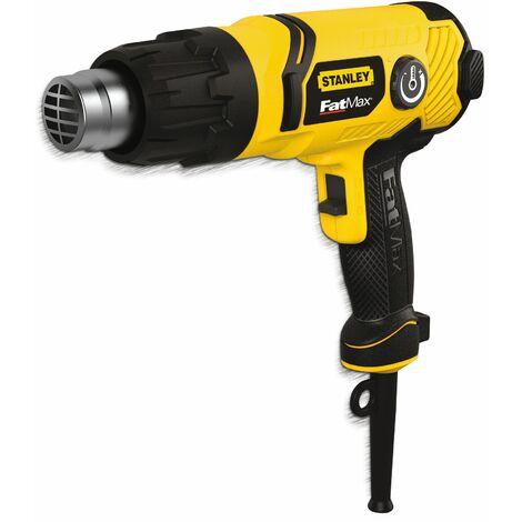 Stanley – Décapeur thermique 2000W – Température variable 50-600°C – Débit d'air 300/550 L/min – Inclus 4 buses et grattoirs - FME670K-QS