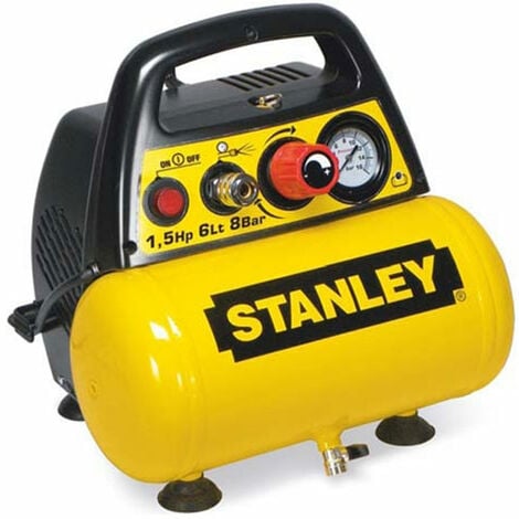Stanley DN 200/8/6 compressore aria portatile 6 lt