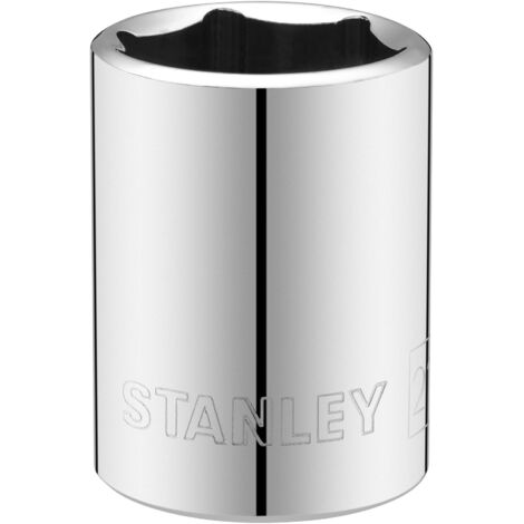 STANLEY - Douille 1/2" 6 pans 22 mm