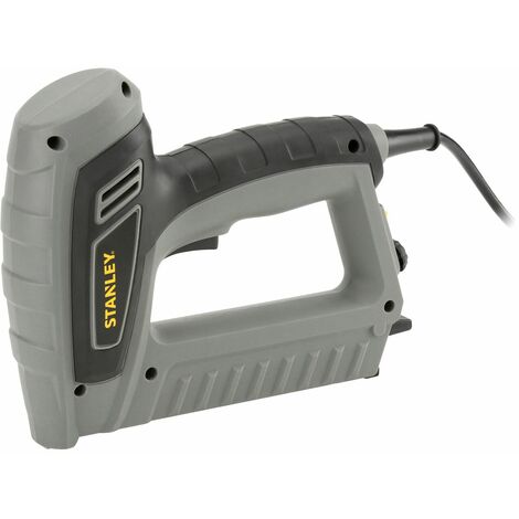 STANLEY Elektrischer Tacker Tré 540 für Typ A Klammern Typ J Nägel 2.5m Kabel Leistungsstarker Variator Sicherer Abzug STHT6-70414