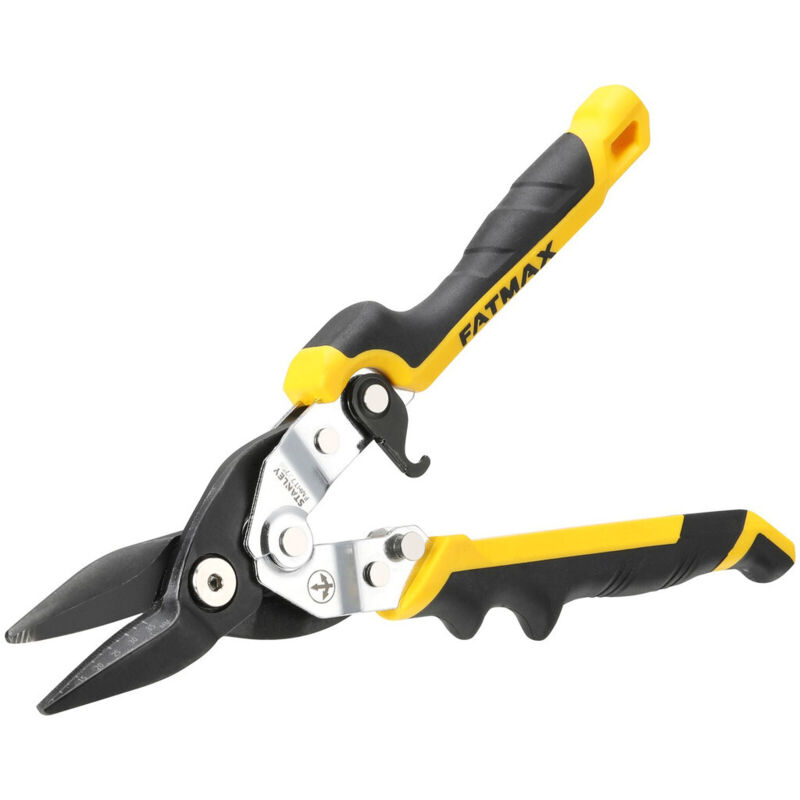 Stanley - FMHT73756-0 Ergonomic Aviation Snips with Straight Cut 250mm