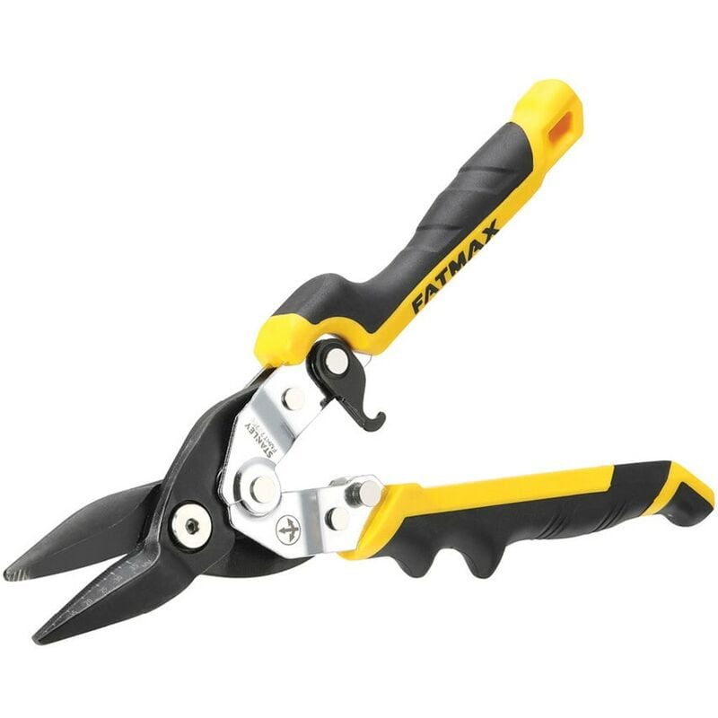 FMHT73756-0 Ergonomic Aviation Snips with Straight Cut 250mm - Stanley