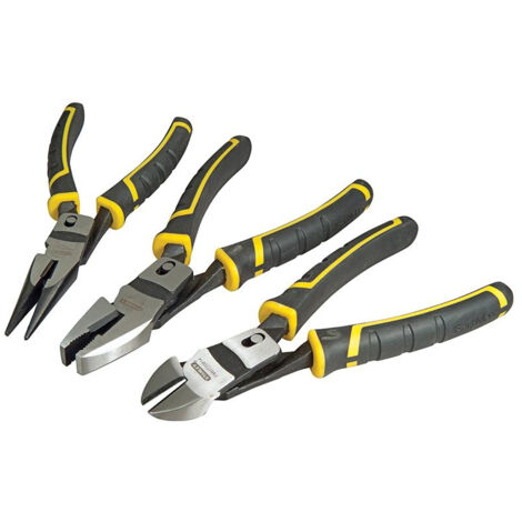 Stanley FatMax 3-Piece Compound Action Pliers Set