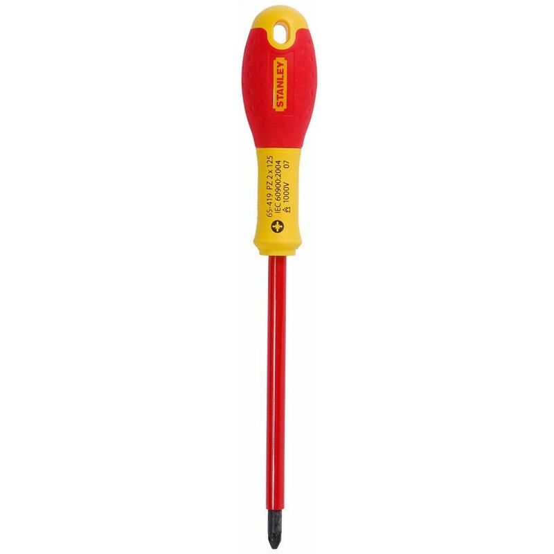 Image of Pozidriv-Schraubendreher isoliert 1000 v pz2x125mm fatmax - 1-65-419