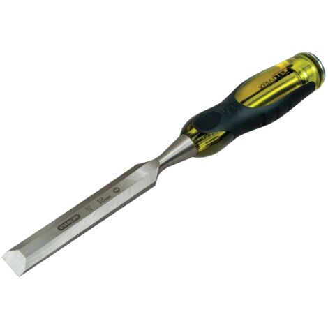 Stanley FatMax Bi-Material Carving and Woodworking Scissors, 18mm Width