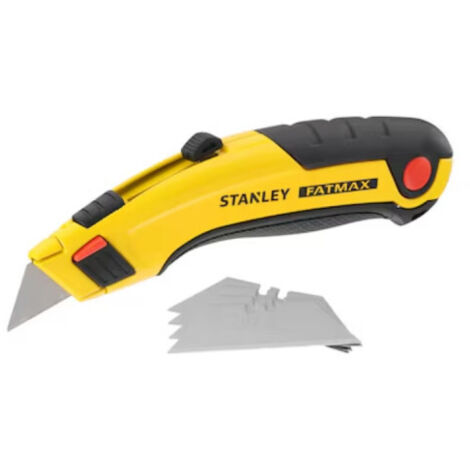 STANLEY Fatmax Cutter mit einziehbarer Klinge - 5 Klingen