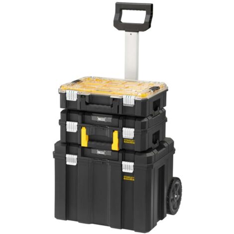 Stanley FatMax FMST1-80101 cassetta degli attrezzi nera e gialla