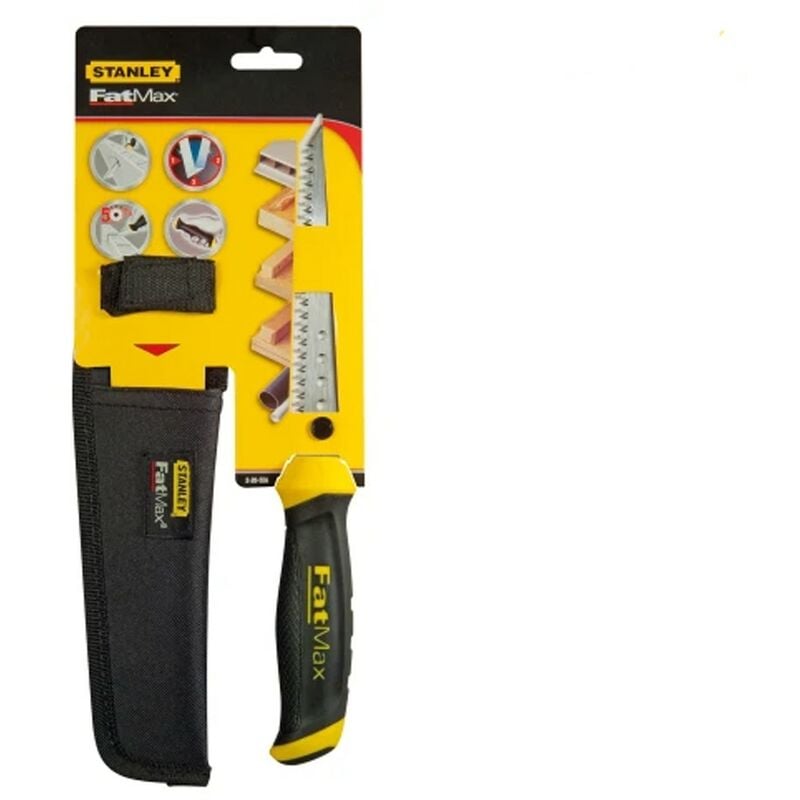 Image of Plasterboard Fatmax Jabsaw cabbard 150mm 6in 7tpi STA720556 STA020556 - Stanley