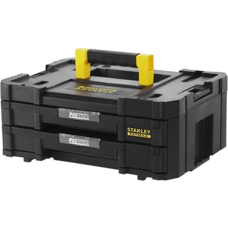 Stanley FatMax PRO-STACK 2 Shallow Drawers Tool Organiser STS171969 FMST1-71969