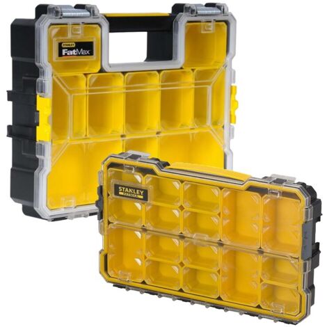 Stanley Fatmax Pro Waterproof Organiser Latch Seal Pack STA197518 + STA175779