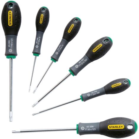 STANLEY FatMax Set di 6 cacciaviti antimanomissione - 0-65-099