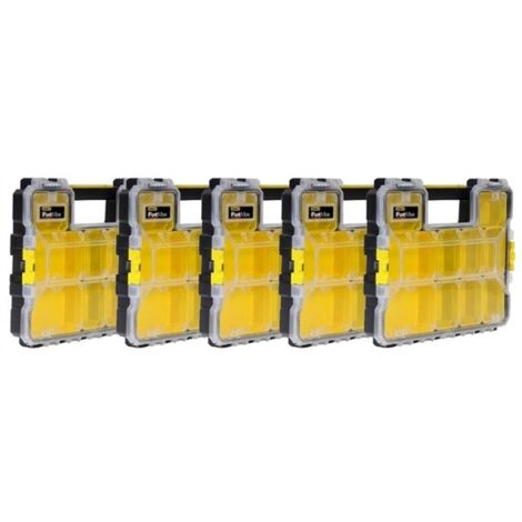Stanley Fatmax Shallow Pro Organiser STA197517 1-97-517 Five Pack Tool Storage