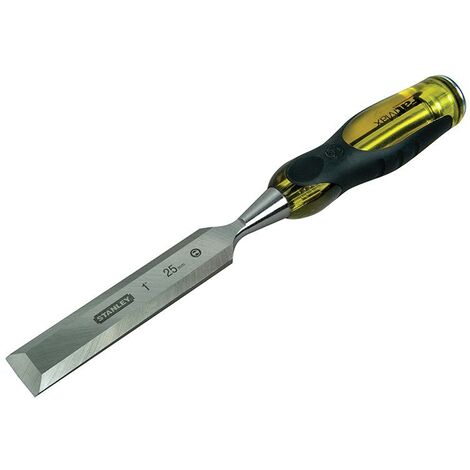 Stanley FatMax Thru-Tang Bevel Edge Chisel, 30 mm (1-1/8 in), 155 mm Blade