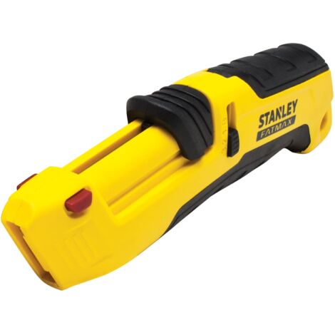 Stanley FatMax Tri-Slide Auto-Retractable Safety Utility Knife with 3-Position Slider and Bi-Material Handle