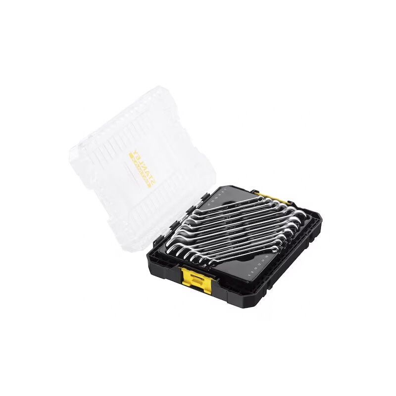 Coffret clés mixtes stakbox m Stanley jeu de 12 pcs - fatmax - FMMT98104-0