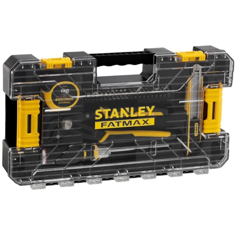 Stanley - Coffret mixte Stakbox l FatMax - Jeu de 44 pièces