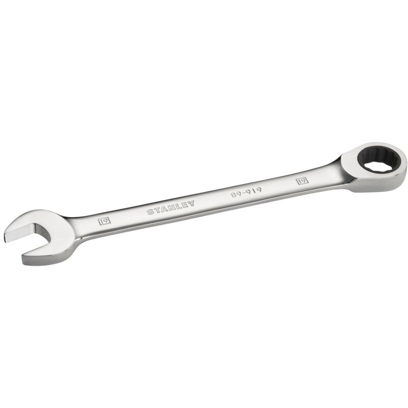Image of Ringmaulschlüssel mit Ratsche 19 mm - Stanley