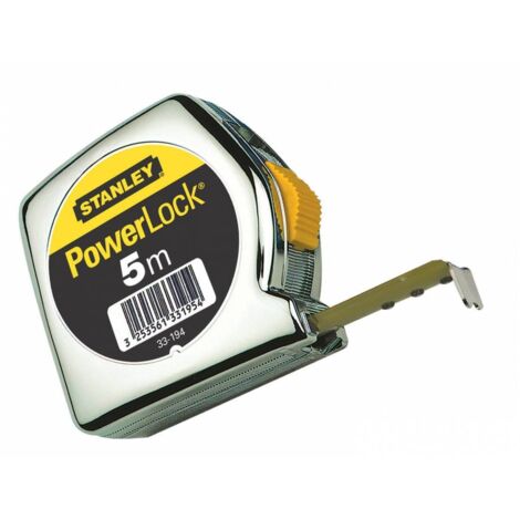 STANLEY FLESSOMETRO POWERLOCK 5MX25MM 1-33-195