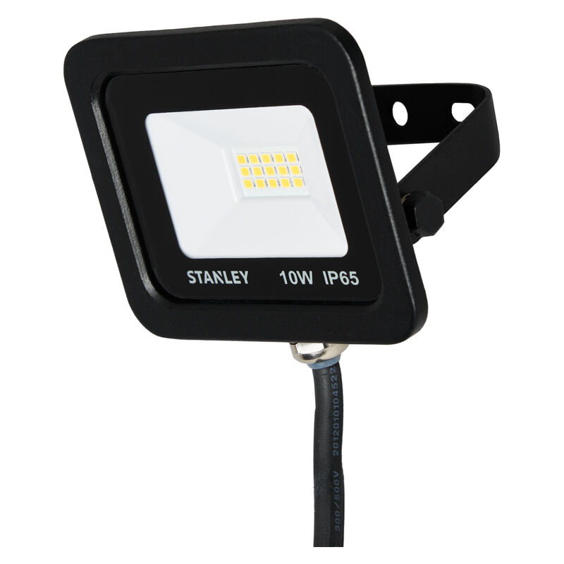 Litecraft - Stanley Floodlight 10 w Slimline led IP65 Rated Garden Fitting - Black