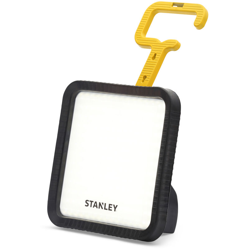 Litecraft - Stanley Floodlight 35W led IP44 Rated Work Area Panel Light - Black