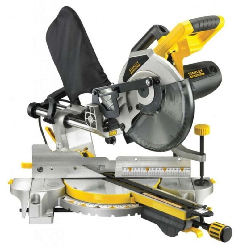 Stanley - Fatmax Fme720-qs - Teleskop-gehrungssäge 2.000w, Blatt-ø 255mm, Fase 47°, Blattdurchmesser 255mm, Fase 47°.