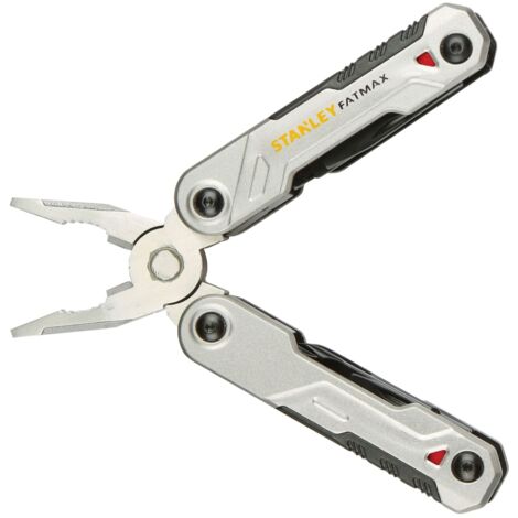 Stanley FMHT0-72414 Multi-Tool Pliers with 16 Functions, Full Size, Black Stainless Steel