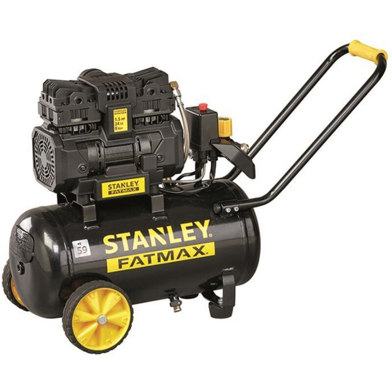 Stanley FMXCMS1524HE FatMax SILTEK Compressor 1.5 HP 8 Bar SACCMS1524HE