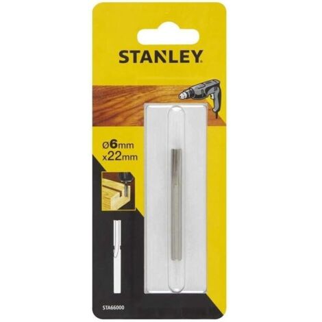 STANLEY - FRESA 6MM PER SCANALATURE DRITTE