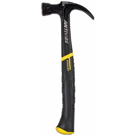 Marteau Arrache-Clous ANTIVIBE - Forgé Panne Droite - FATMAX - STANLEY, FMHT1-51278