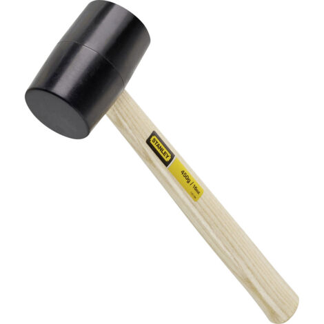 Stanley Gummihammer mit schwarzem Kopf 454g