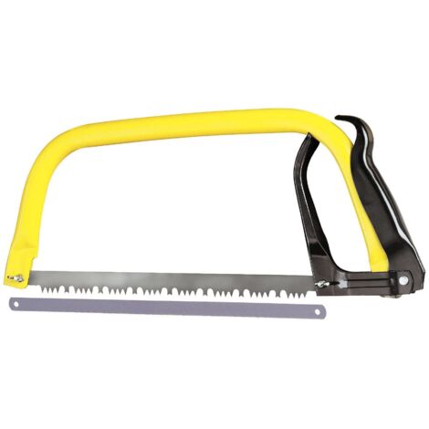 STANLEY Hack Bowsaw 300mm 12in Plus Extra Hacksaw Blade STA120447