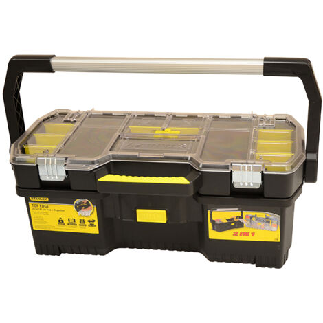 STANLEY® Hand Tools Toolbox with Tote Tray Organiser 60cm (24in)