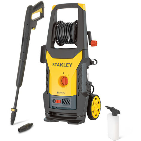 Stanley Hidrolimpiadora de Alta Presión SXPW25, para Coches y Exteriores del Hogar (2500 W, 170 bar, 500 l/h)