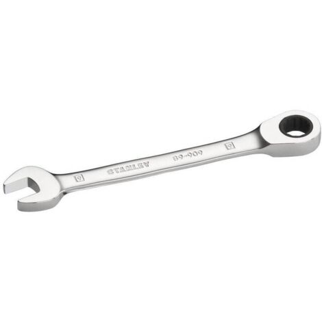 Stanley HTS Ringmaulschluessel mit Ratsche 9 mm