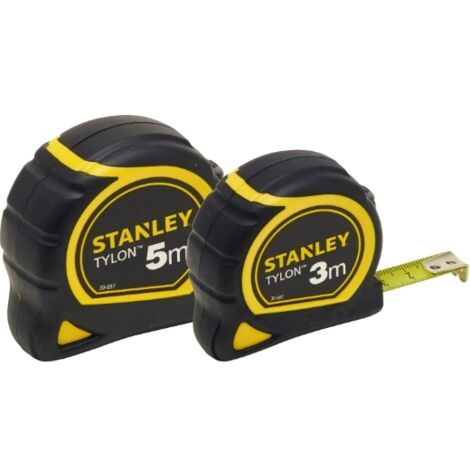 Stanley HTS Tylon Bandmaß Doppelpack 3m+5m