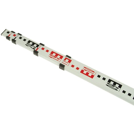 Stanley Intelli Tools 1-77-162 5 Section Aluminium Grade Rod 5m INT177162