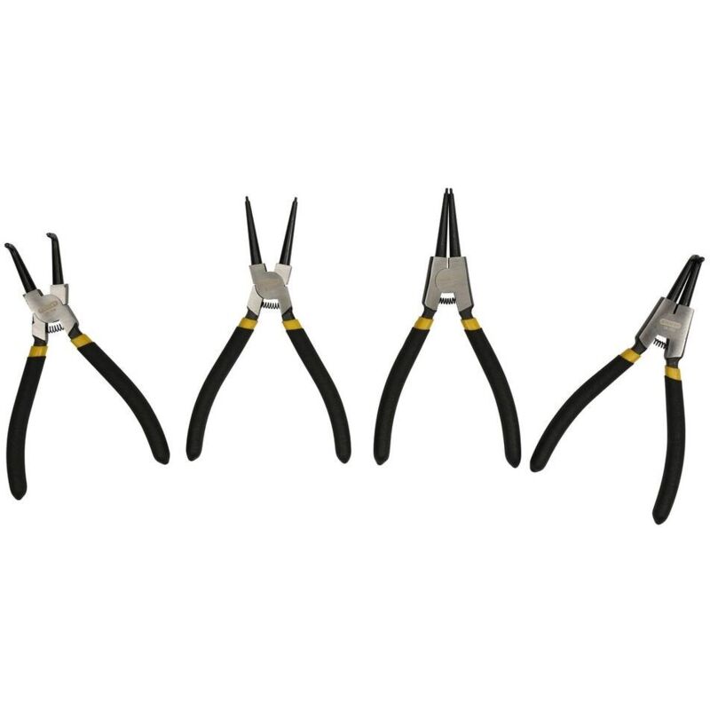 Jeu de Pinces Circlips STANLEY Pack de 4 pinces Acier STMT1 74180 - vue 2