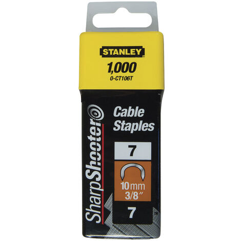 Stanley Kabelklammern 14 mm  CT109T 1000 Stück kostenloser Versand 