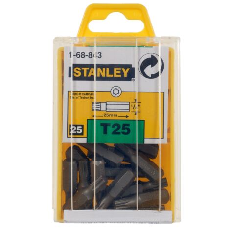 STANLEY KOŃCÓWKA TORX  25 /25szt.