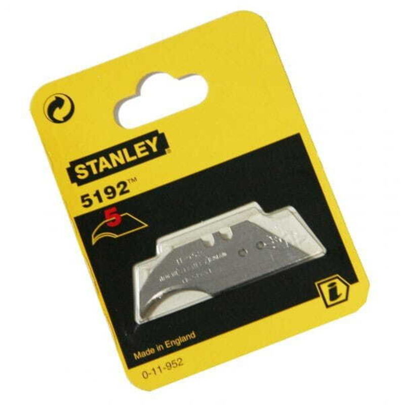 Stanley Konkave Messerklinge 5192 - Karte Mit 5 Klingen - 0-11-952
